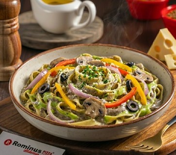 Truffle Avacado Veg Pasta(Fettuccine)